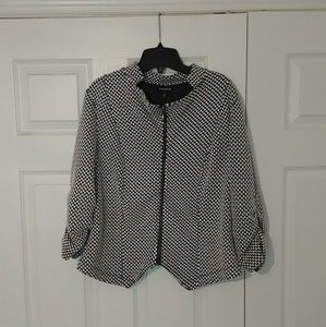 Checkerboard sweater